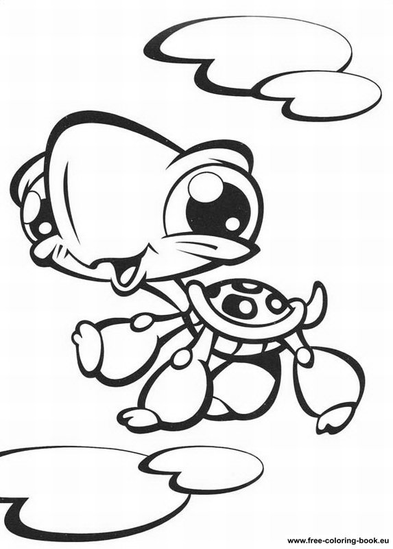 Coloring pages littlest pet shop