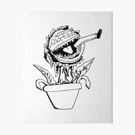 Audrey little shop feed me seymour art board print for sale by thelostdesigns