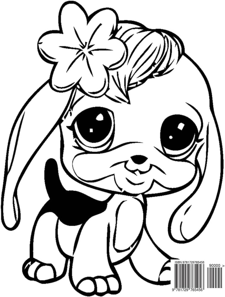 Littlest pet shop coloring book coloring book for kids and adults activity book with fun easy and relaxing coloring pages by