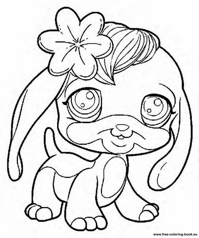 Coloring pages littlest pet shop