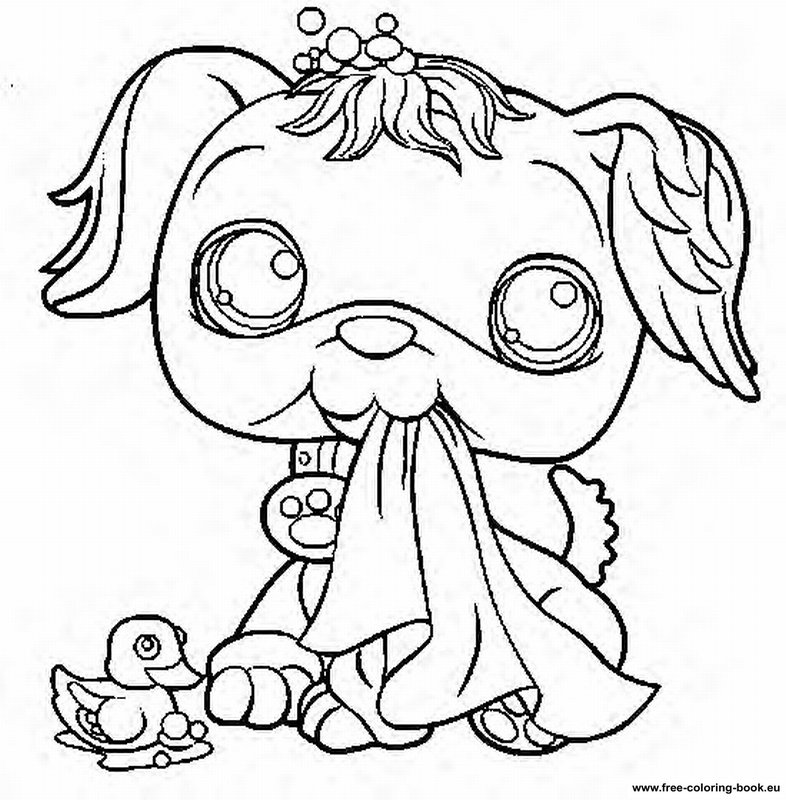 Coloring pages littlest pet shop