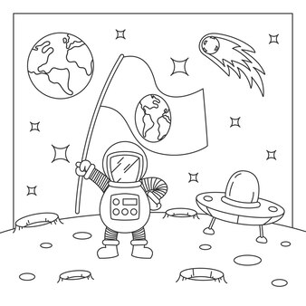 Page trophy coloring page vectors illustrations for free download