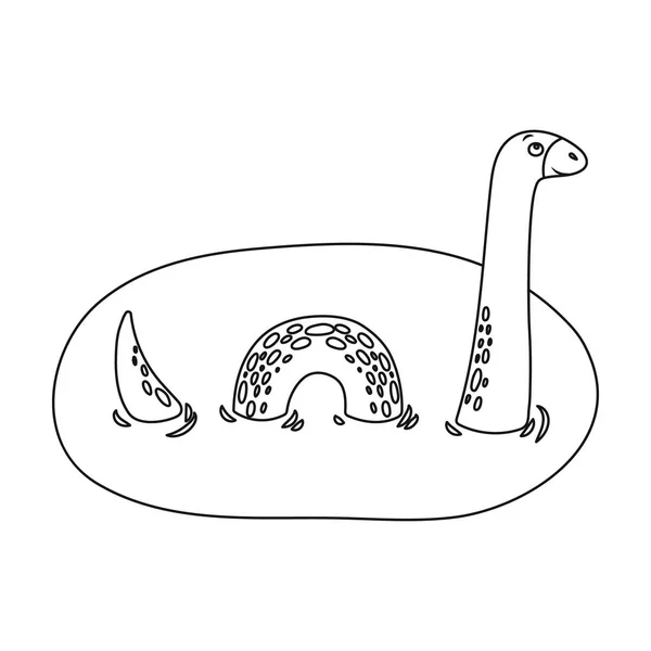 Loch ness monster vector images