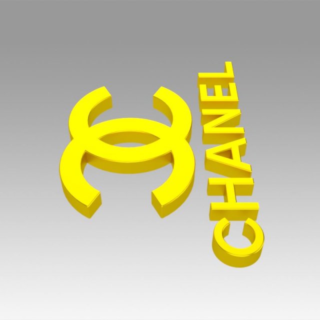 Chanel logo d model in other
