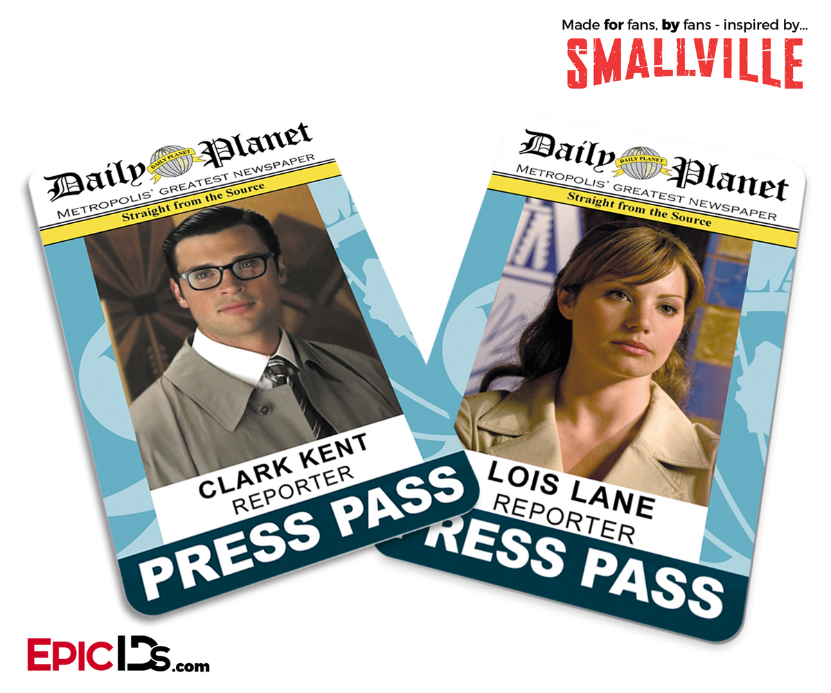 Daily planet smallville press pass