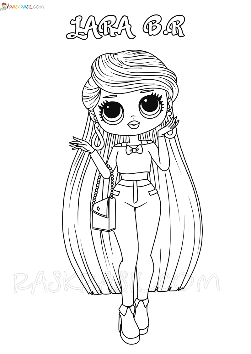 Lol omg coloring pages free printable new popular dolls