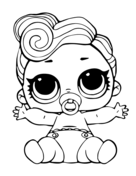 Lol surprise dolls coloring pages free coloring pages