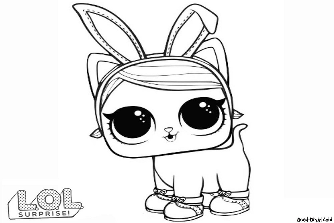 Coloring page lol pets
