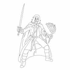 Best free printable lord of the rings coloring pages online