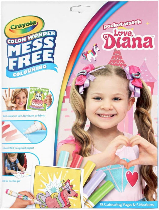 Crayola colour wonder love diana