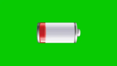 Low battery symbol stock footage royalty free stock videos