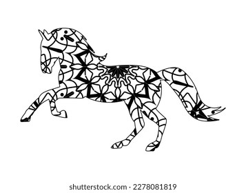 Low poly style art cheetah fastest stock vector royalty free
