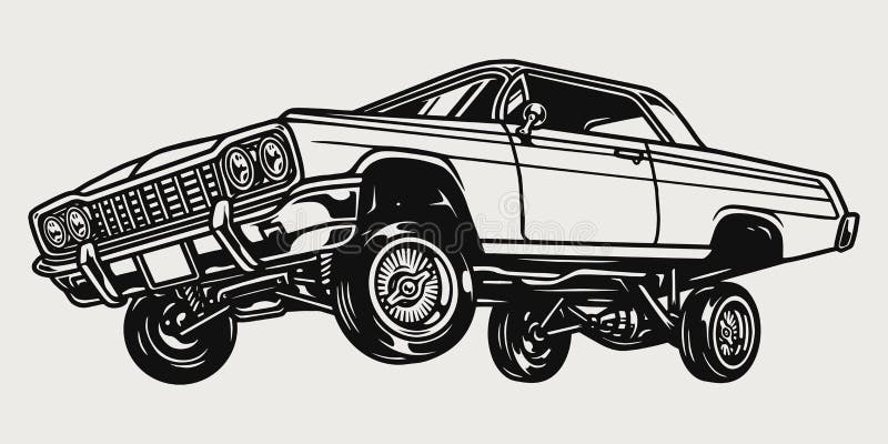 Low rider stock illustrations â low rider stock illustrations vectors clipart
