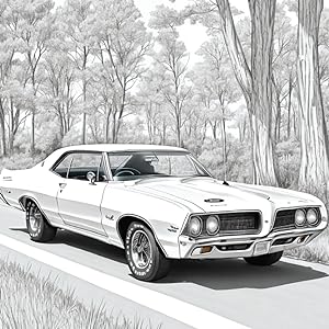 Old school cars coloring book old school car coloring book
