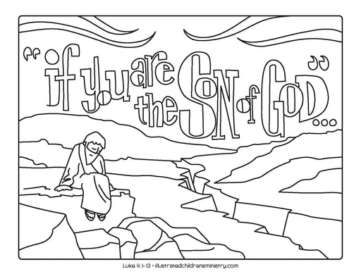 Bible story coloring pages spring â illustrated ministry