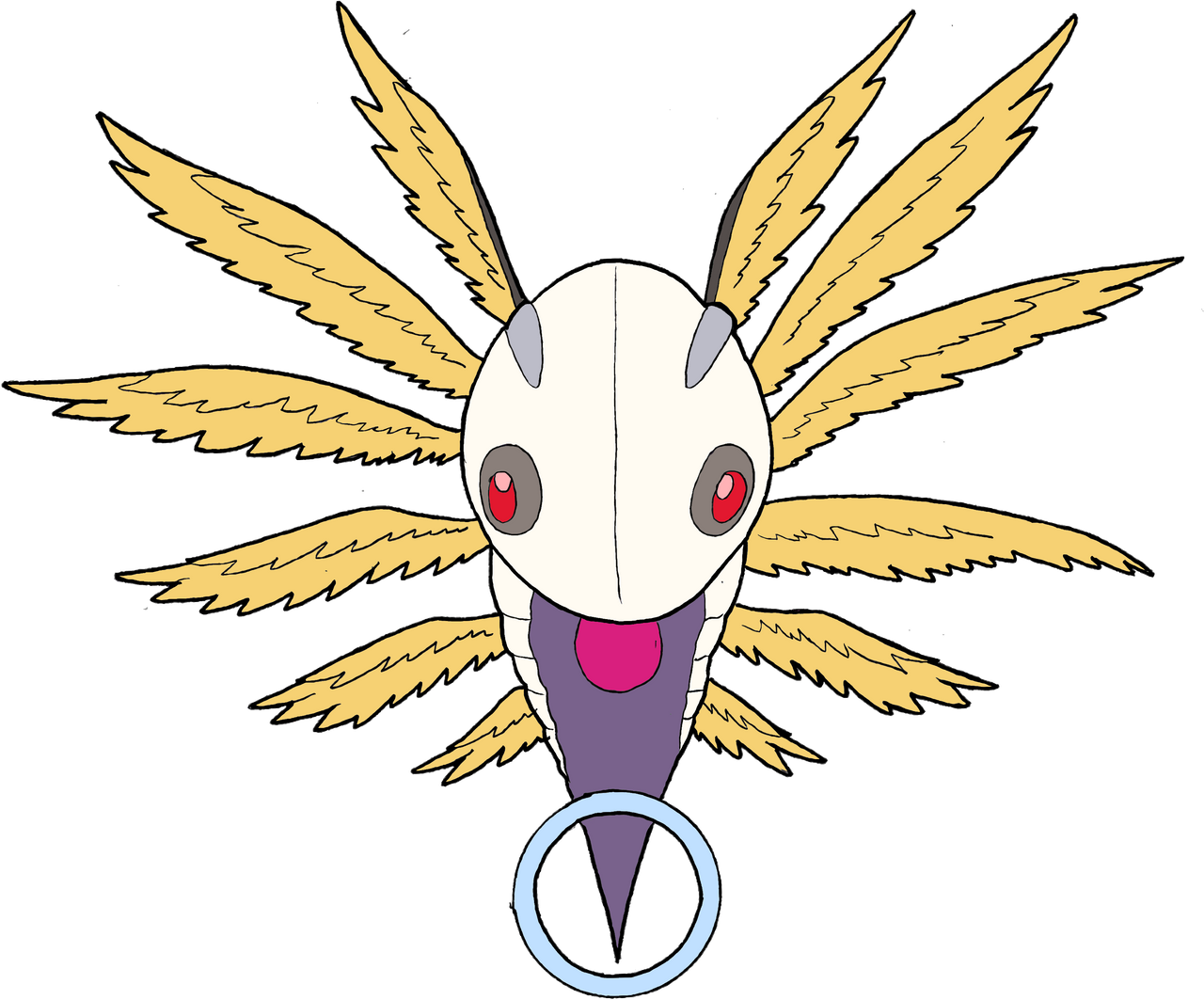 Lucemon larva by homeosttasis on