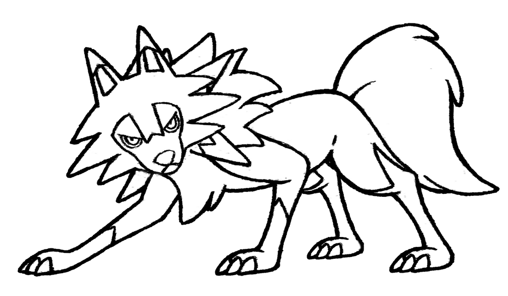 Lycanroc midday form by realarpmbq on