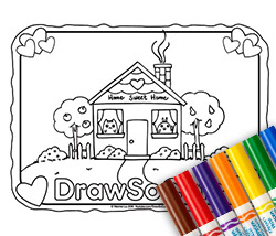 Coloring pages â draw so cute