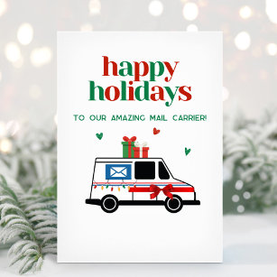 Mailman holiday cards