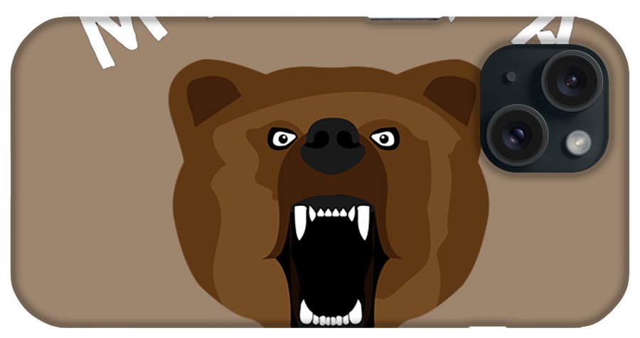 Makwa anishinaabe ojibwe bear chippewa iphone case by sahil nyomi
