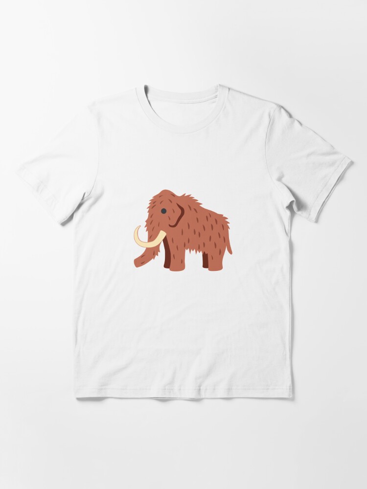 Woolly mammoth emoji essential t