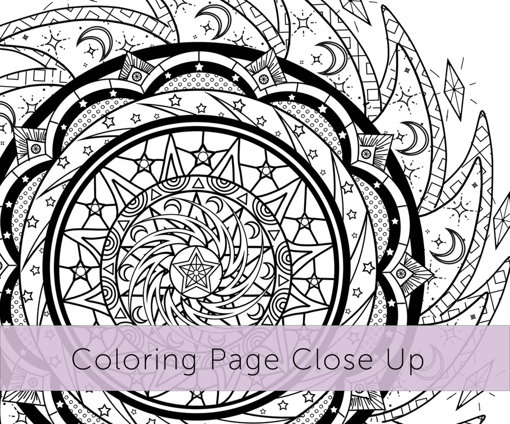 Mandala coloring pages