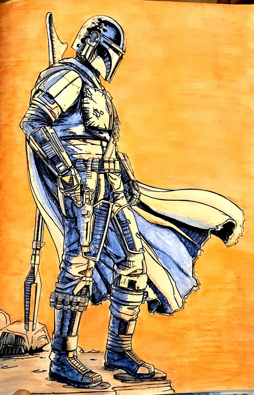 Mandalorian coloring book by dhadral on