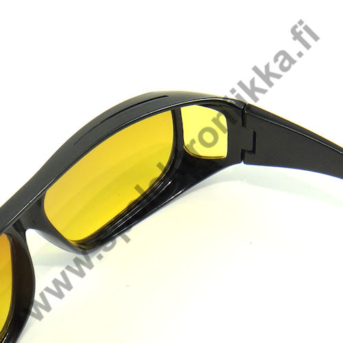T over sunglasses black frame with yellow lens not polarized sp