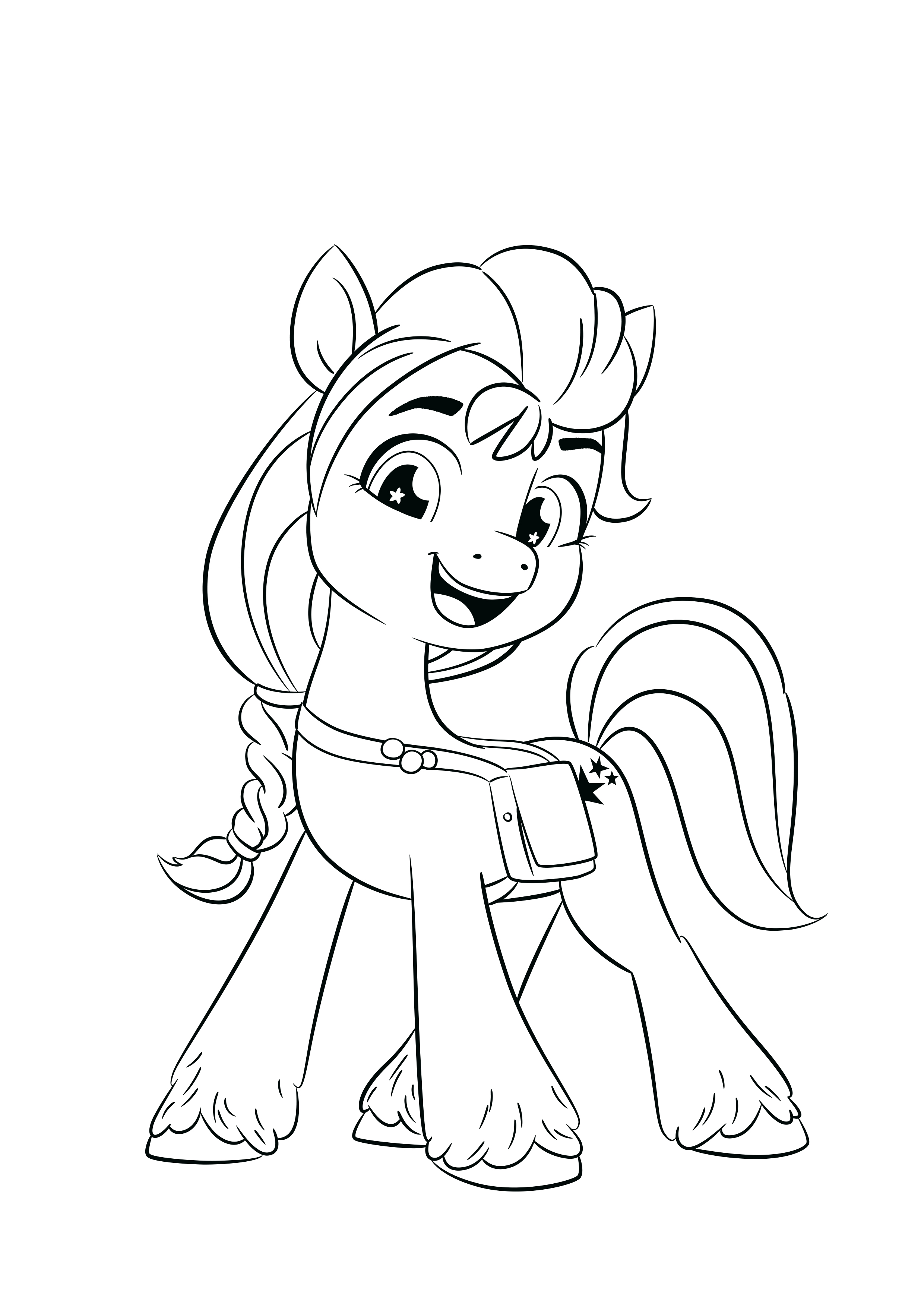 My little pony a new generation movie coloring pages
