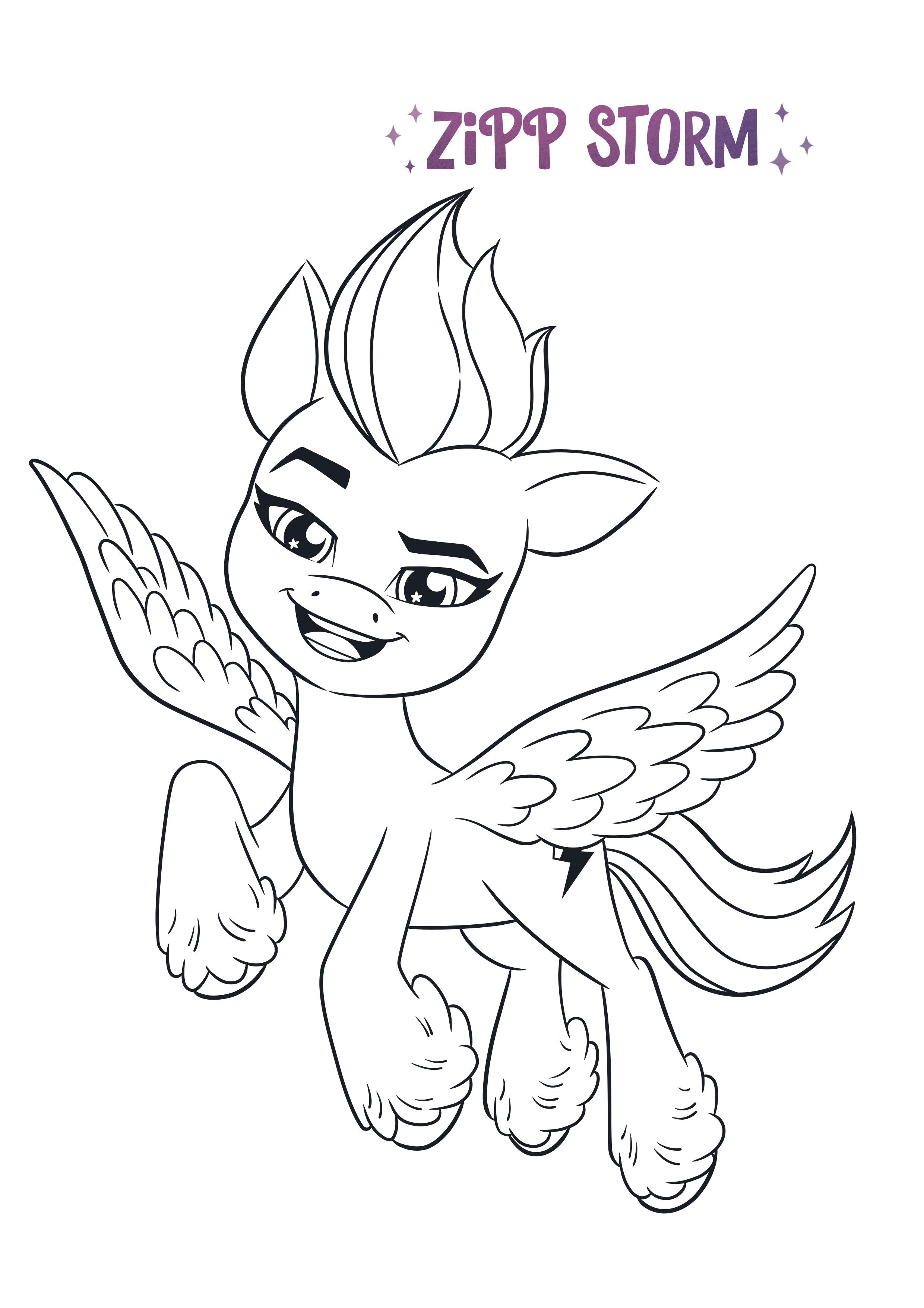 My little pony a new generation movie coloring pages