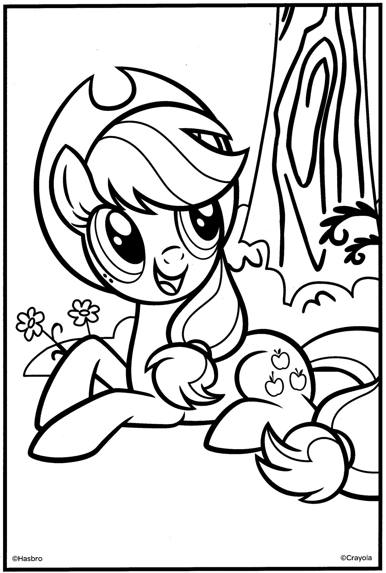 Mlp my little pony coloring page by magnificent