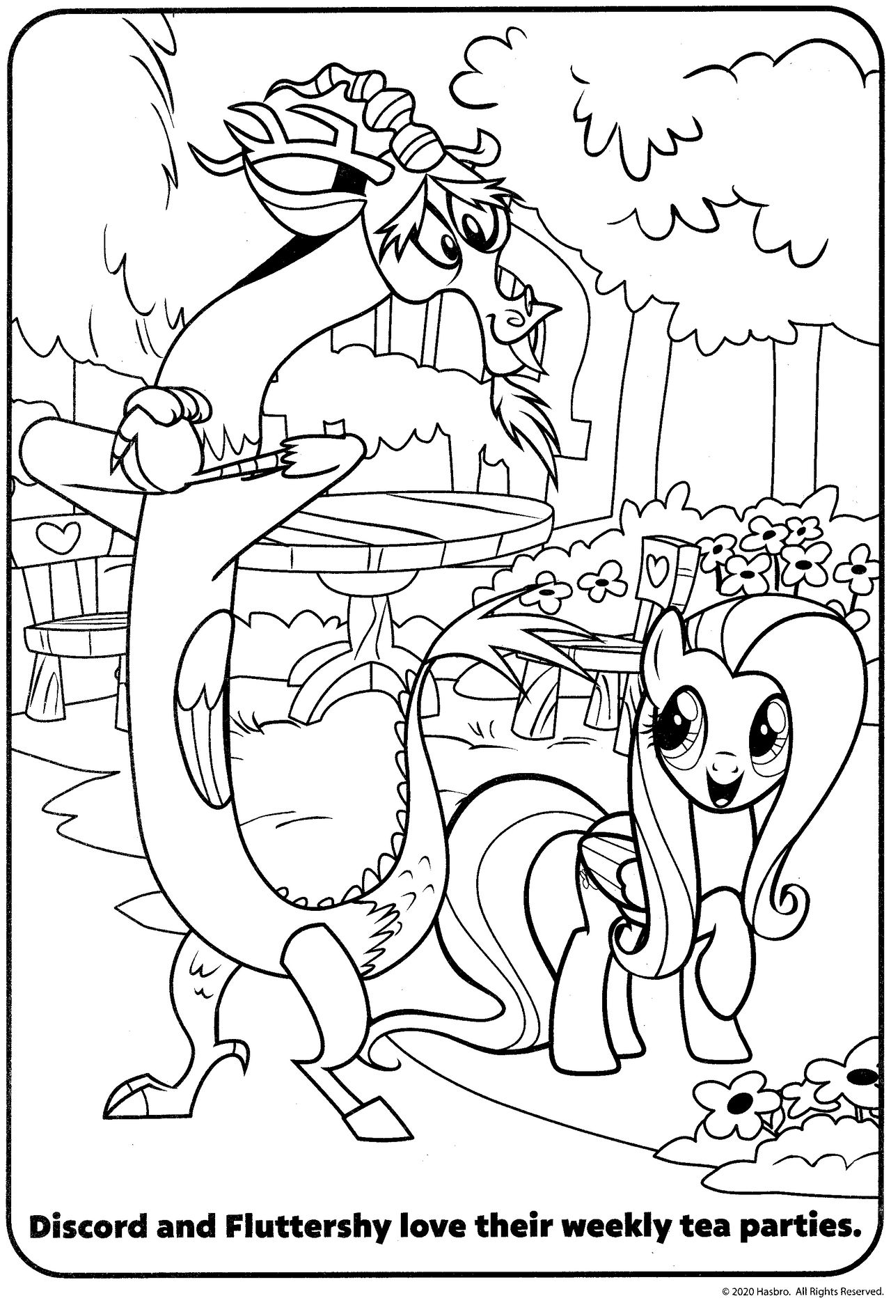 Mlp my little pony coloring page by magnificent