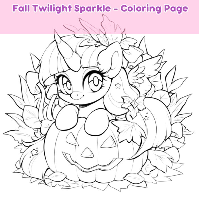 Fall twilight sparkle