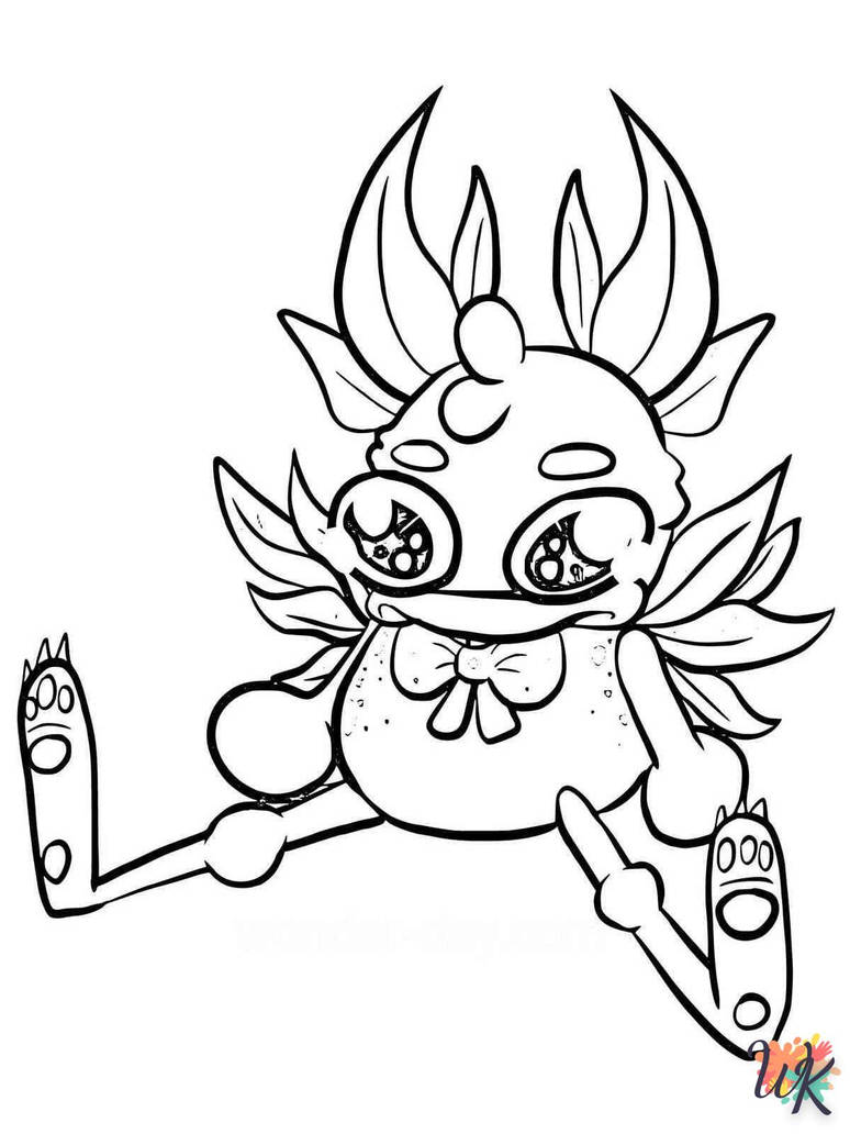 Dibujos para colorear my singing monsters by dibujosparacolorear on