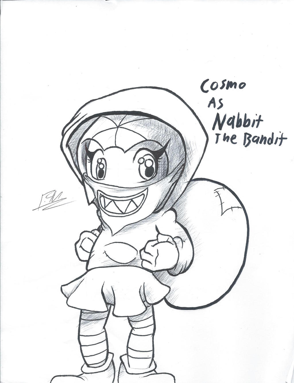 Cosmo cosplay