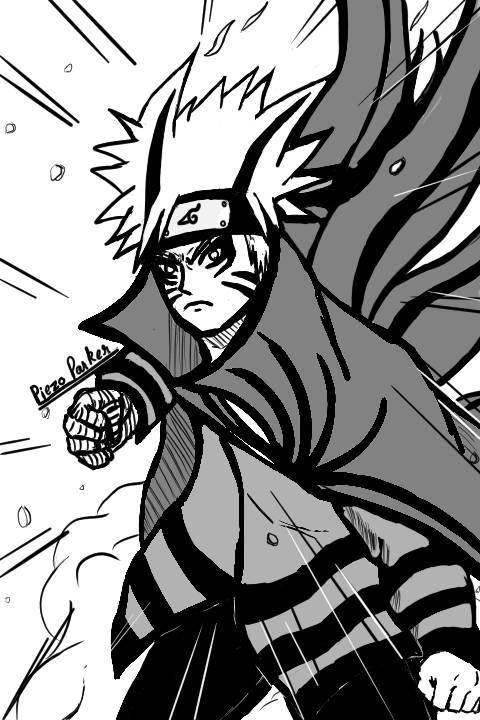 Baryon mode naruto redesignednon