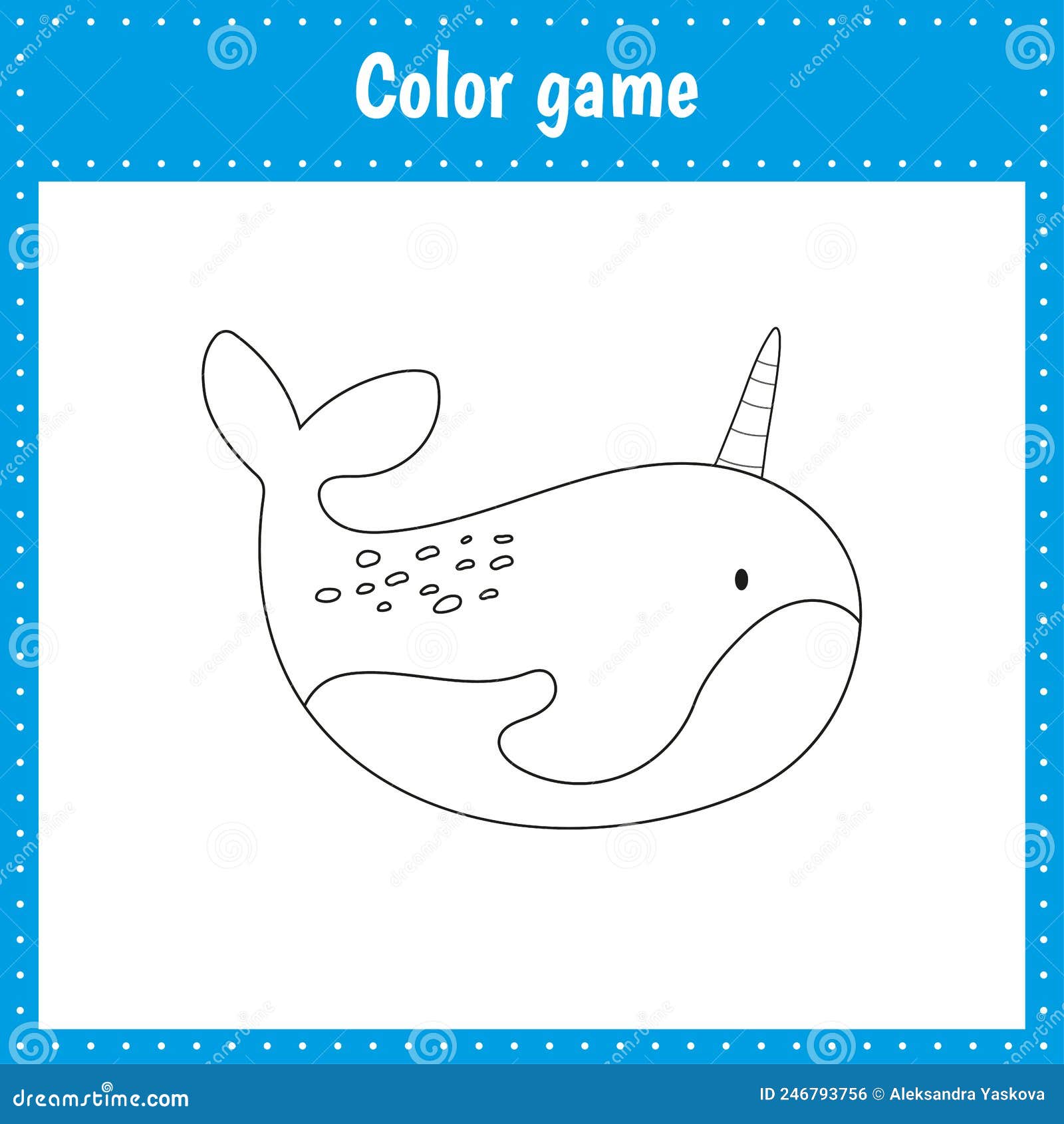 Narwhal coloring sheet stock illustrations â narwhal coloring sheet stock illustrations vectors clipart