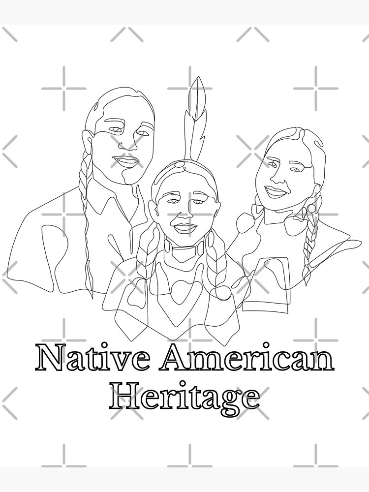 Native american heritage month november gift funny indigenous poster for sale by goldenline