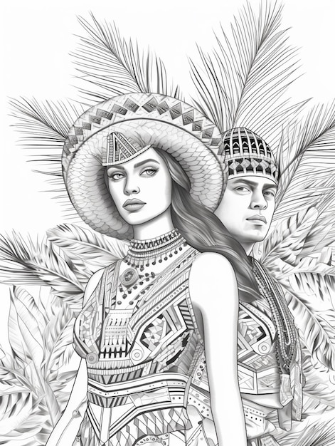 Page hispanic heritage month coloring page pictures