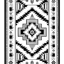 American indian blanket pattern coloring book unique images for teens adults seniors pages designed for stress relief relaxation creativity single sided pages x publishing allbright books