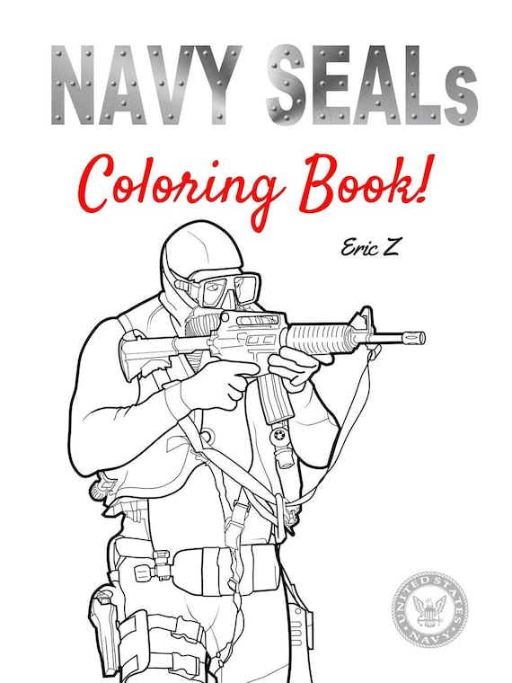 Navy seals printable pdf coloring pages instant download super sharp high