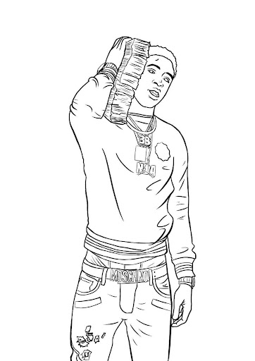 How to draw nba youngboy apk