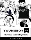 Youngboy inspired coloring book rap prodigy and mainstream gangsta hot