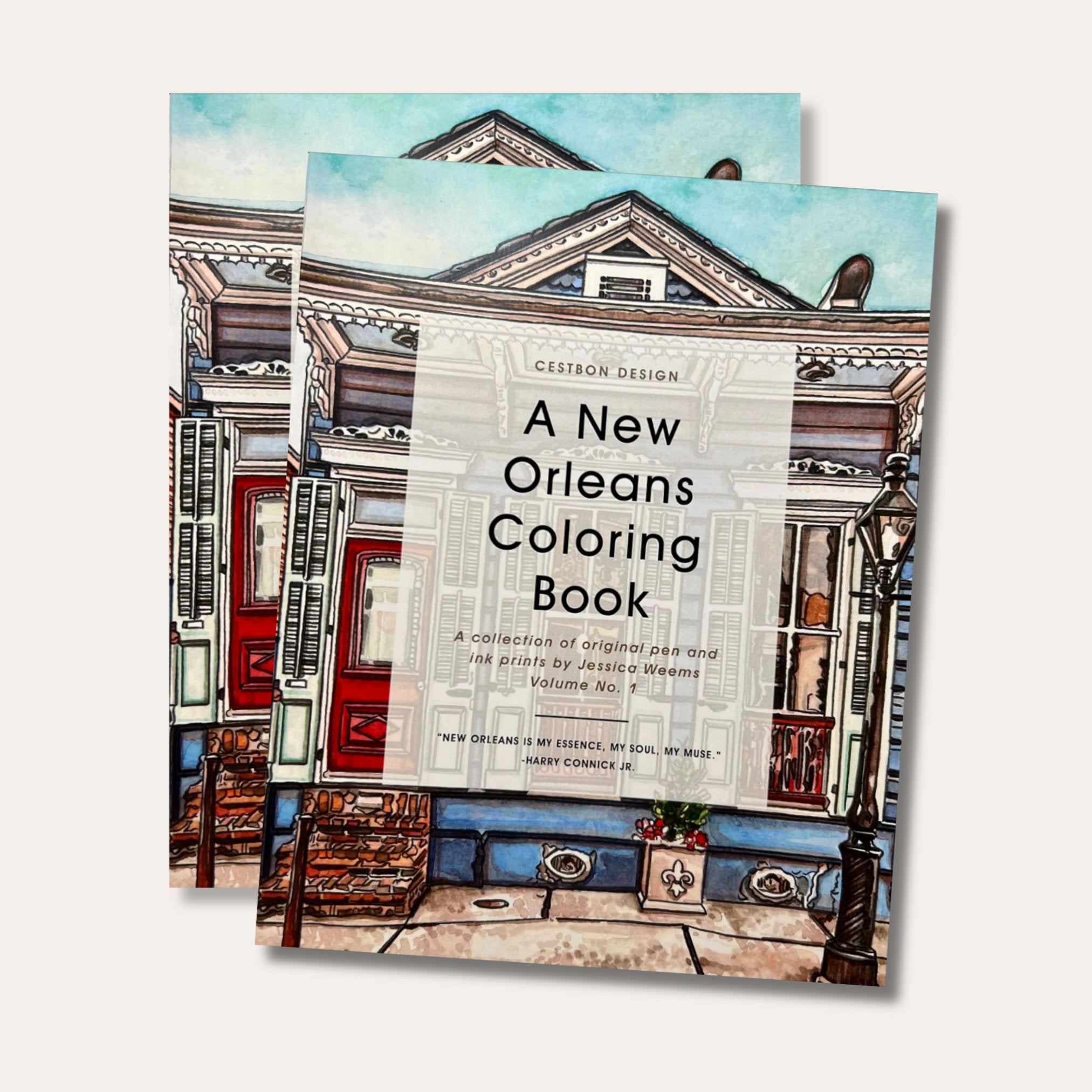 New orleans coloring book