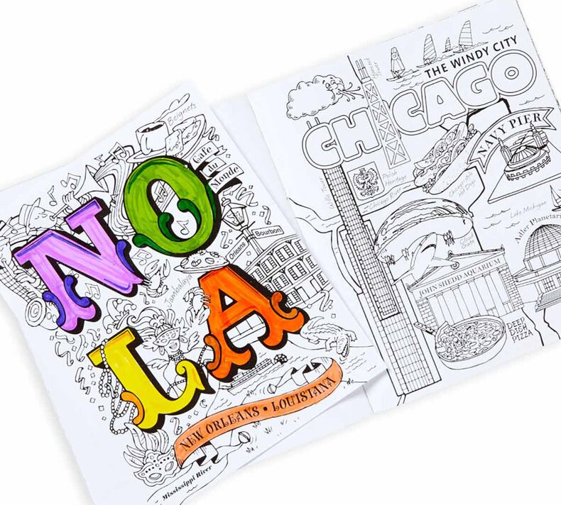 City escapes coloring pages premium coloring pages art tools adult coloring
