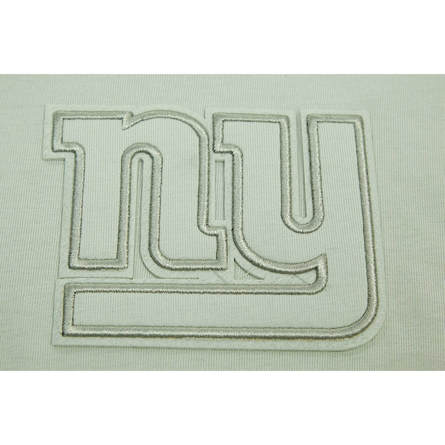 Mens pro standard light green new york giants neutrals short sleeve pullover hoodie