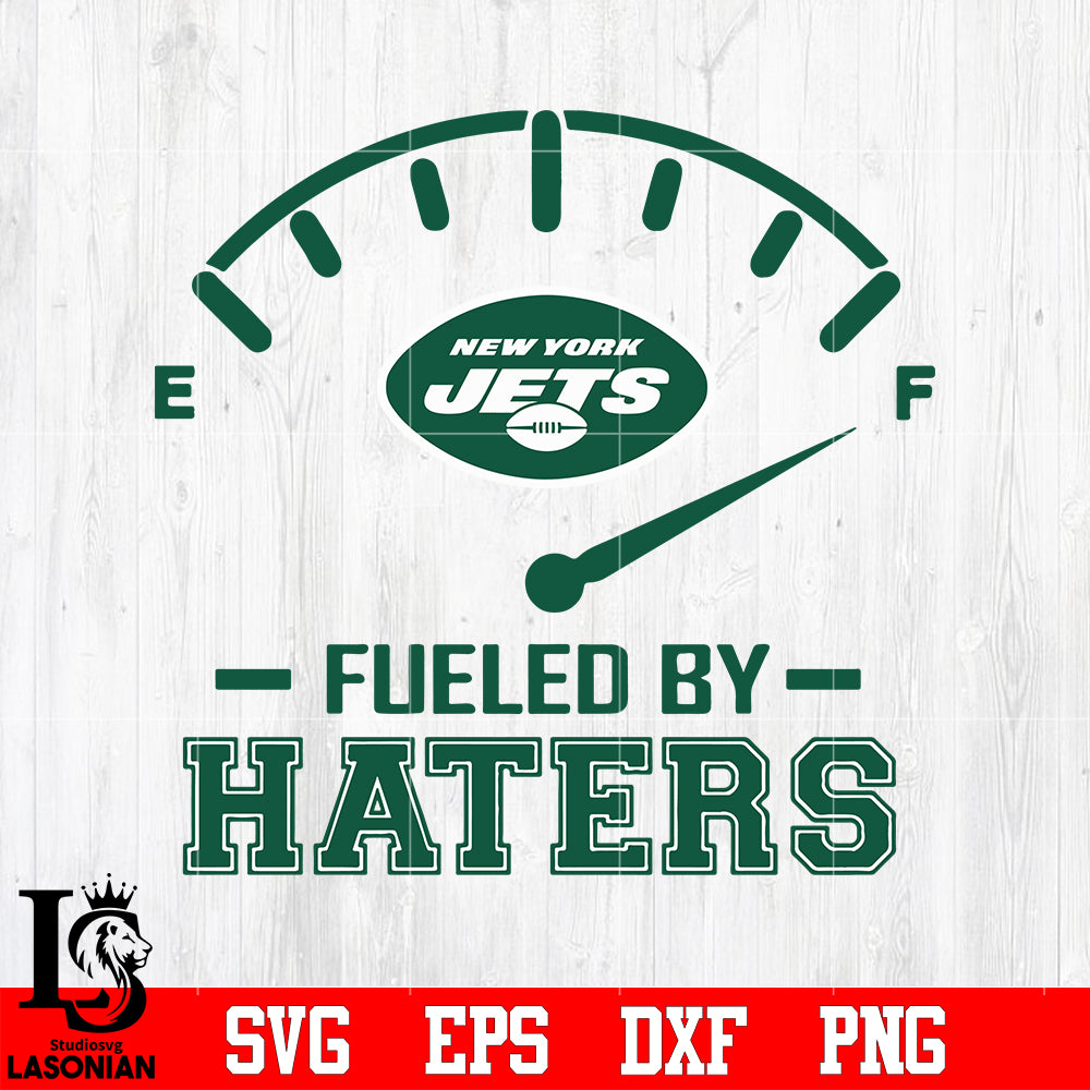 Fueled by haters new york jets new york jets svg eps dxf png file â