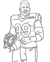 Print odell beckham jr coloring page