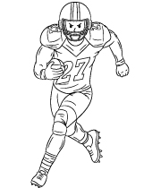 Nfl kolorowanka odell beckham jr