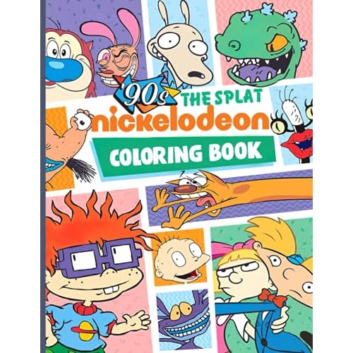 S nickelodeon e splat loring book s ailand